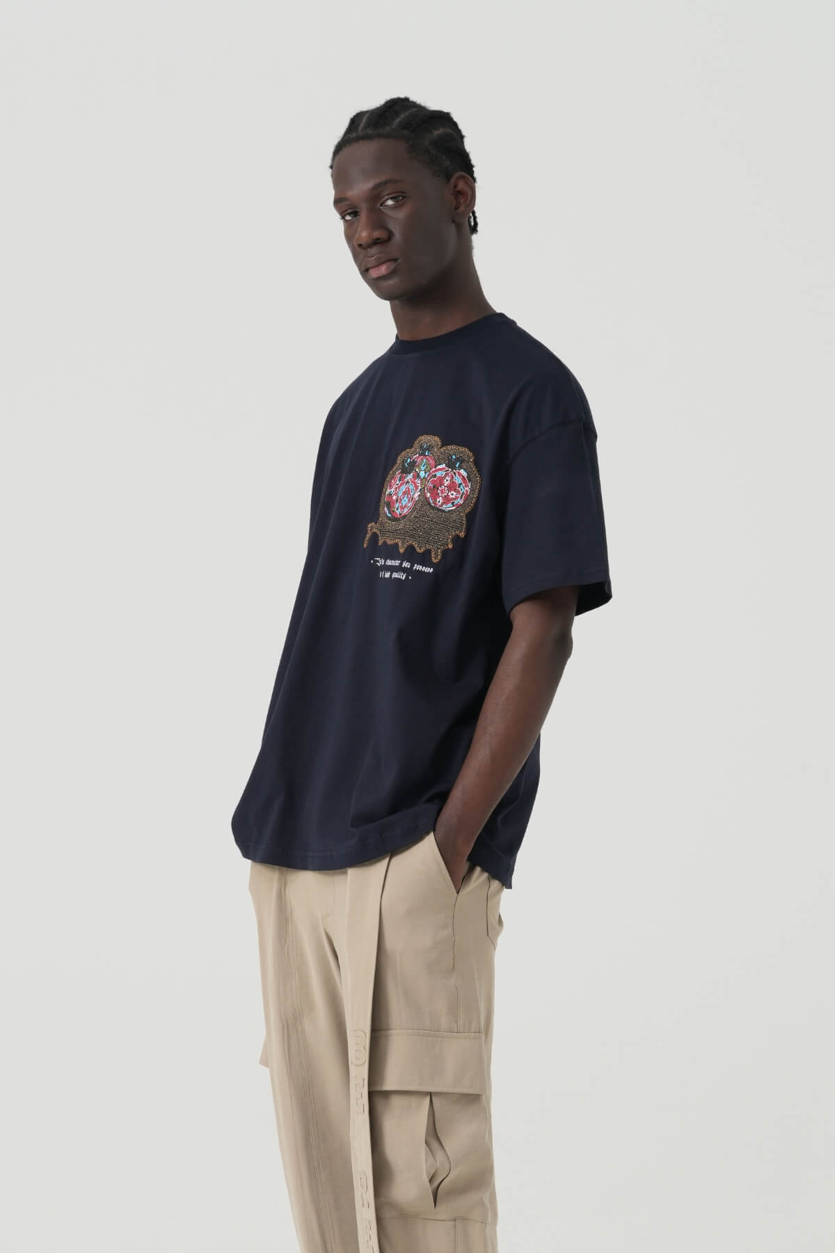 POMEGRANATE - NAVY