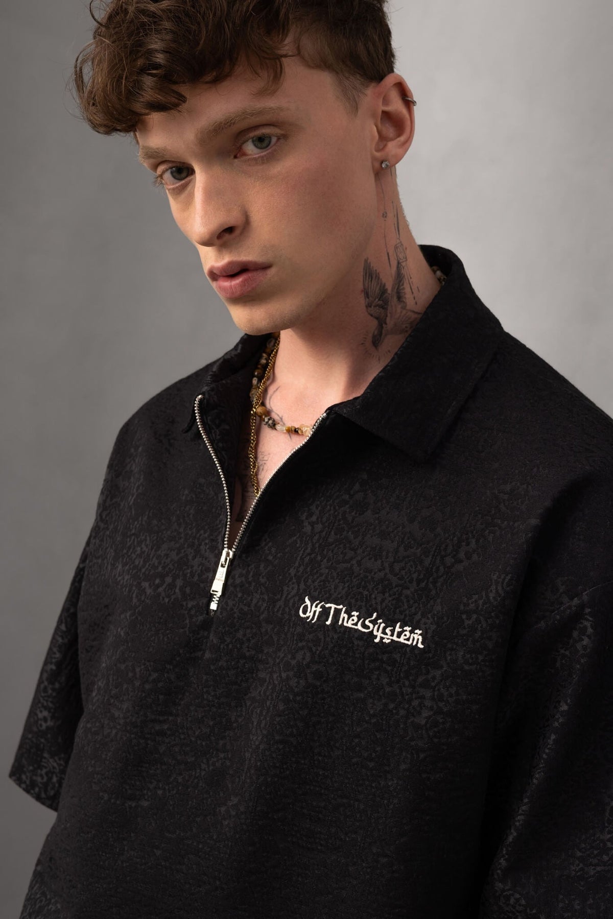 SCARFADE ZIP - BLACK