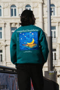 UNMARKED BOUNDERIES- PETROL GREEN